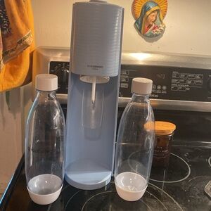 Terra Sparkling Water Maker - Blue